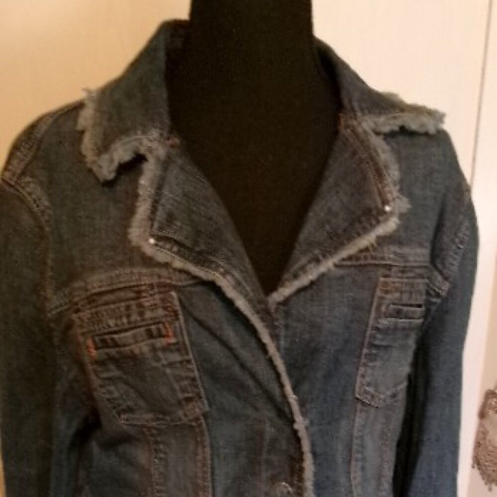Vintage Stetson Blue Denim Ladies Jacket